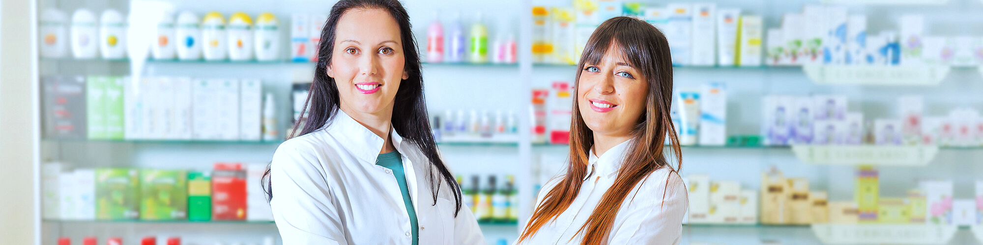 two female pharmacists
